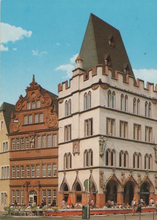 Trier - Ratsherrenhaus - ca. 1985 Trier - Ratsherrenhaus - ca. 1985