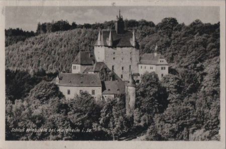 Waldheim - Schloß Kriebstein - 1955 Waldheim - Schloß Kriebstein - 1955