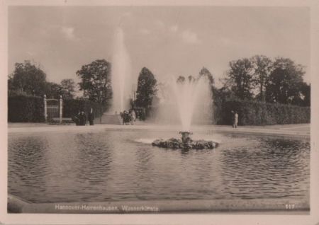 Hannover - Herrenhausen, Wasserkünste - ca. 1940 Hannover - Herrenhausen, Wasserkünste - ca. 1940