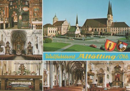 Altötting - mit 6 Bildern - ca. 1985 Altötting - mit 6 Bildern - ca. 1985