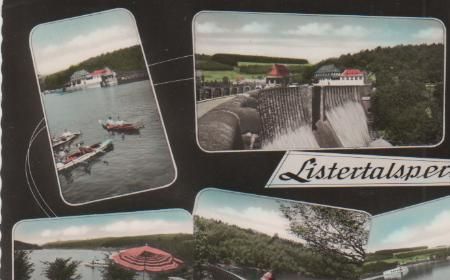 Meinerzhagen - Listertalsperre - ca. 1965 Meinerzhagen - Listertalsperre - ca. 1965