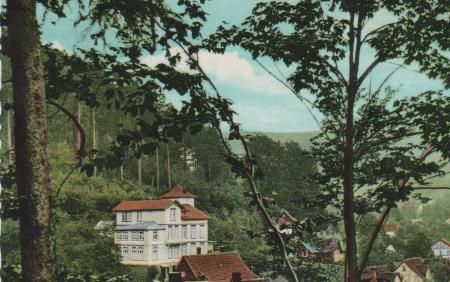 Bad Grund, Harz - Pension Waldhaus - 1964 Bad Grund, Harz - Pension Waldhaus - 1964