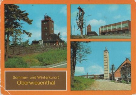 Oberwiesenthal - u.a. Wetterwarte - 1984 Oberwiesenthal - u.a. Wetterwarte - 1984