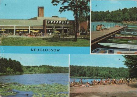 Stechlin-Neuglobsow - u.a. Stechlinsee, Badestrand - 1978 Stechlin-Neuglobsow - u.a. Stechlinsee, Badestrand - 1978