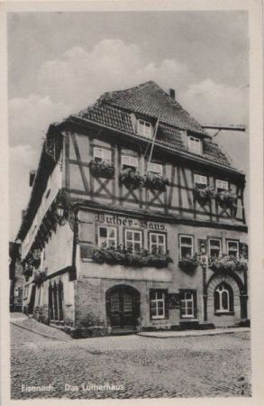 Eisenach - Luther-Haus - 1958 Eisenach - Luther-Haus - 1958