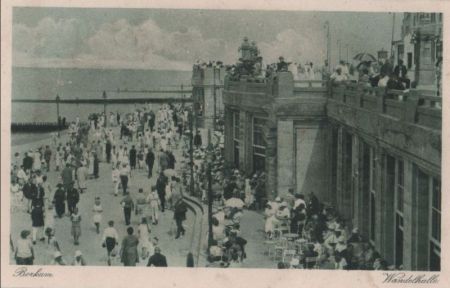Borkum - Wandelhalle - ca. 1950 Borkum - Wandelhalle - ca. 1950