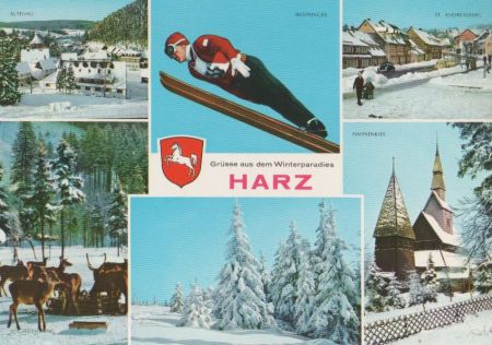 Harz - u.a. Skispringer - ca. 1980 Harz - u.a. Skispringer - ca. 1980
