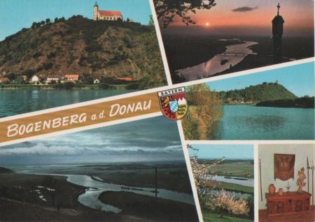 Bogen - Bergrestaurant Bogenberg - ca. 1980 Bogen - Bergrestaurant Bogenberg - ca. 1980