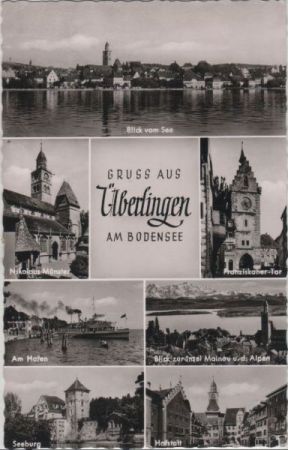 Überlingen - u.a. Am Hafen - 1957 Überlingen - u.a. Am Hafen - 1957