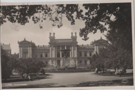Schweden - Lund - Universitetet - ca. 1950 Schweden - Lund - Universitetet - ca. 1950