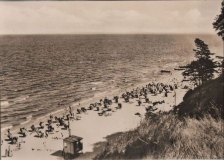 Ückeritz - Blick auf den Strand - 1970 Ückeritz - Blick auf den Strand - 1970