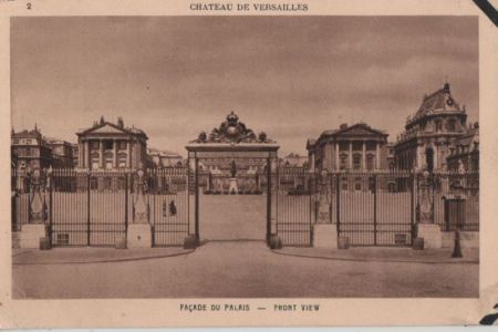 Frankreich - Versailles - Facade du Palais - ca. 1950 Frankreich - Versailles - Facade du Palais - ca. 1950