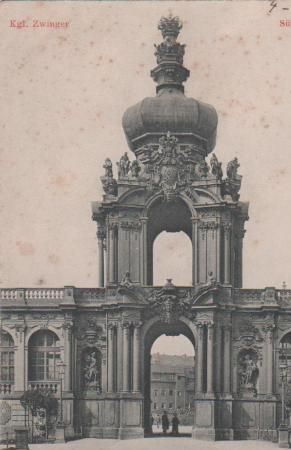 Dresden - Zwinger - Südportal - ca. 1935 Dresden - Zwinger - Südportal - ca. 1935
