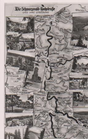 Bühlertal - Schwarzwald-Hochstraße - ca. 1955 Bühlertal - Schwarzwald-Hochstraße - ca. 1955