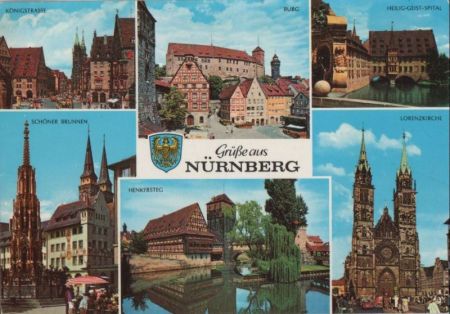 Nürnberg - u.a. Henkersteg - 1981 Nürnberg - u.a. Henkersteg - 1981