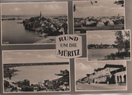 Müritz - u.a. Waren - 1965 Müritz - u.a. Waren - 1965
