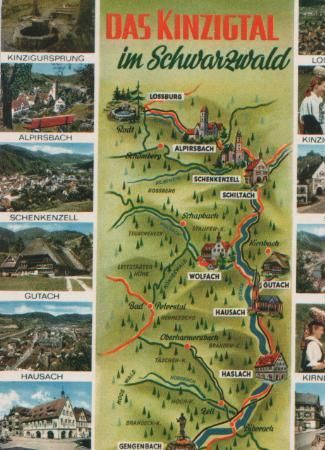 Gutach - Kinzigtal u.a. Wolfach u. Gengenbach - 1990 Gutach - Kinzigtal u.a. Wolfach u. Gengenbach - 1990