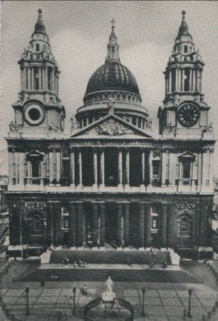 Großbritannien - London - St. Pauls Cathedral - 1959 Großbritannien - London - St. Pauls Cathedral - 1959