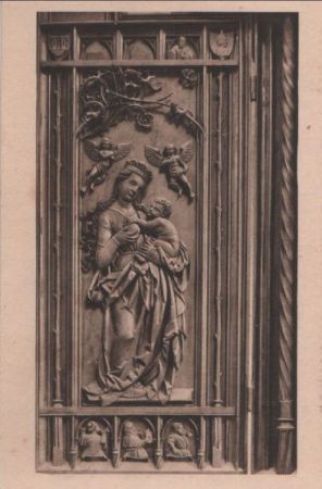 Rothenburg - Seitenflügel vom Marienaltar - ca. 1935 Rothenburg - Seitenflügel vom Marienaltar - ca. 1935