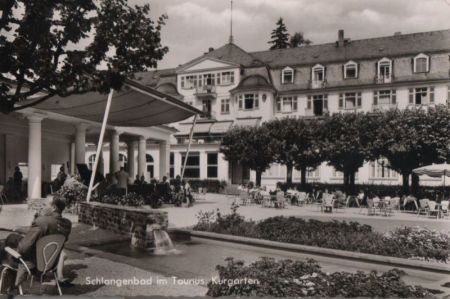 Schlangenbad - Kurgarten - 1962 Schlangenbad - Kurgarten - 1962