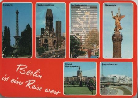Berlin, Westteil - u.a. Kurfürstendamm - 1988 Berlin, Westteil - u.a. Kurfürstendamm - 1988