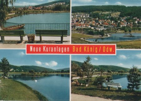 Bad König - Neue Kuranlagen - ca. 1975 Bad König - Neue Kuranlagen - ca. 1975