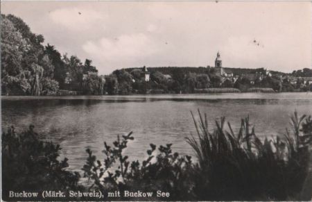 Buckow - mit Buckow See - 1955 Buckow - mit Buckow See - 1955