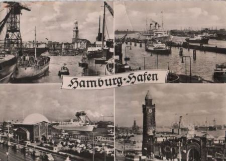 Hamburg - Hafen - 1965 Hamburg - Hafen - 1965