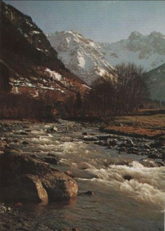Österreich - Schesaplana - mit Alvierbach - ca. 1975 Österreich - Schesaplana - mit Alvierbach - ca. 1975