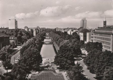 Düsseldorf - Königsallee - 1963 Düsseldorf - Königsallee - 1963