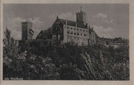Eisenach - Die Wartburg - 1953 Eisenach - Die Wartburg - 1953