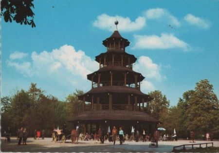 München - Chinesischer Turm - ca. 1975 München - Chinesischer Turm - ca. 1975