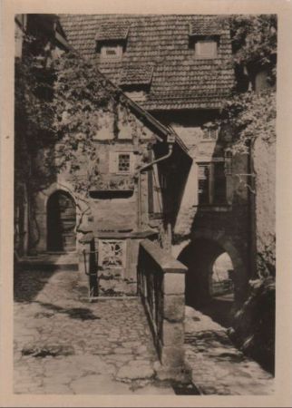 Eisenach, Wartburg - Ritterhaus - 1954 Eisenach, Wartburg - Ritterhaus - 1954