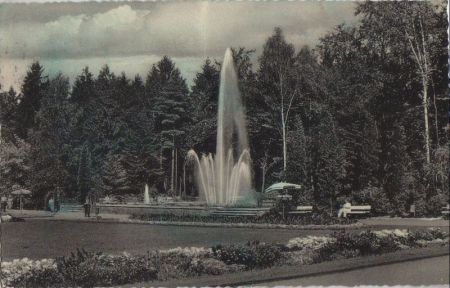 Bad Lippspringe - Leuchtfontäne - ca. 1965 Bad Lippspringe - Leuchtfontäne - ca. 1965