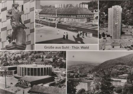 Suhl - u.a. Waffenmuseum - 1983 Suhl - u.a. Waffenmuseum - 1983