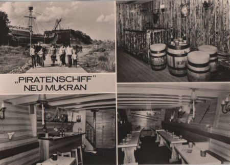 Sassnitz - Piratenschiff Neu Mukran - ca. 1975 Sassnitz - Piratenschiff Neu Mukran - ca. 1975
