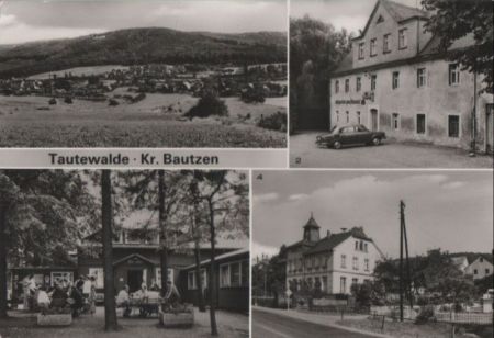 Wilthen-Tautewalde - u.a. Gaststätte Erbgericht - 1989 Wilthen-Tautewalde - u.a. Gaststätte Erbgericht - 1989