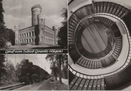 Binz, Schloß Granitz - ua.a ehem. Jagdschloß - 1975 Binz, Schloß Granitz - ua.a ehem. Jagdschloß - 1975