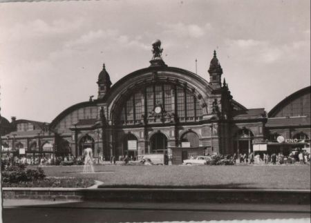 Frankfurt Main - Hauptbahnhof - ca. 1965 Frankfurt Main - Hauptbahnhof - ca. 1965
