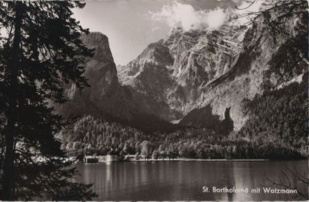 Schönau - St. Bartholomä - Königssee - ca. 1995 Schönau - St. Bartholomä - Königssee - ca. 1995