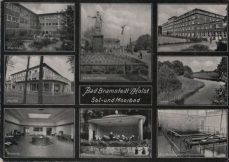 Bad Bramstedt - u.a. Kurhaus - ca. 1955 Bad Bramstedt - u.a. Kurhaus - ca. 1955