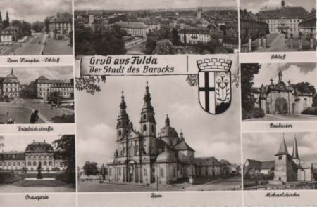 Fulda - u.a. Paulustor - ca. 1960 Fulda - u.a. Paulustor - ca. 1960