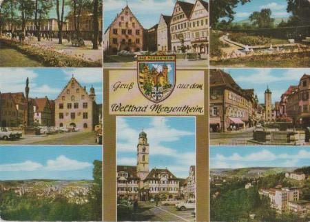 Gruß aus dem Weltbad Mergentheim - ca. 1975 Gruß aus dem Weltbad Mergentheim - ca. 1975