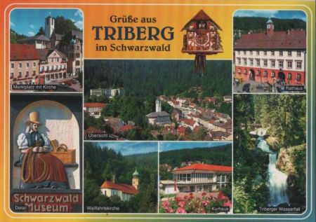Triberg - u.a. Triberger Wasserfälle - ca. 1995 Triberg - u.a. Triberger Wasserfälle - ca. 1995