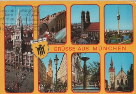 München - 7 Teilbilder - ca. 1975 München - 7 Teilbilder - ca. 1975