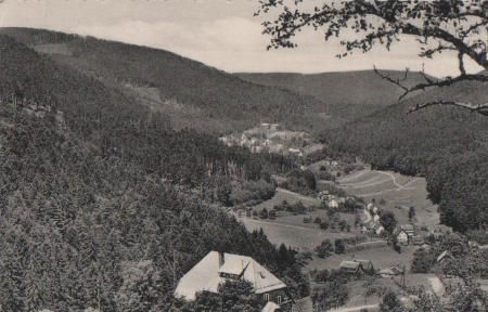 Bad Herrenalb - Herrenalb - Wanderheim im Gaistal - ca. 1955 Bad Herrenalb - Herrenalb - Wanderheim im Gaistal - ca. 1955