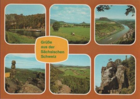 Sächsische Schweiz - u.a. Barbarine - 1986 Sächsische Schweiz - u.a. Barbarine - 1986