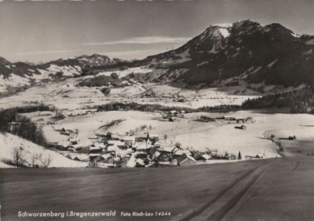 Österreich - Schwarzenberg - 1966 Österreich - Schwarzenberg - 1966