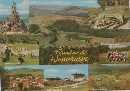 Wasserkuppe - u.a. Obernhausen - 1973 Wasserkuppe - u.a. Obernhausen - 1973