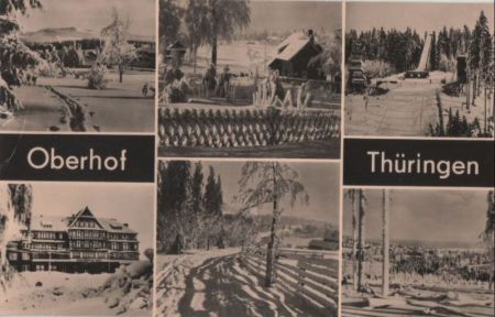 Oberhof - mit 6 Bildern - 1963 Oberhof - mit 6 Bildern - 1963